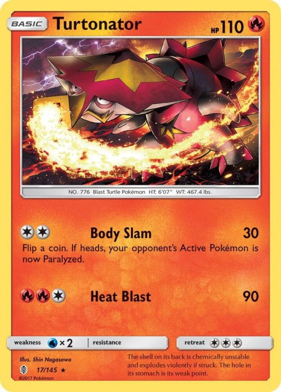 Turtonator - Reverse Holo