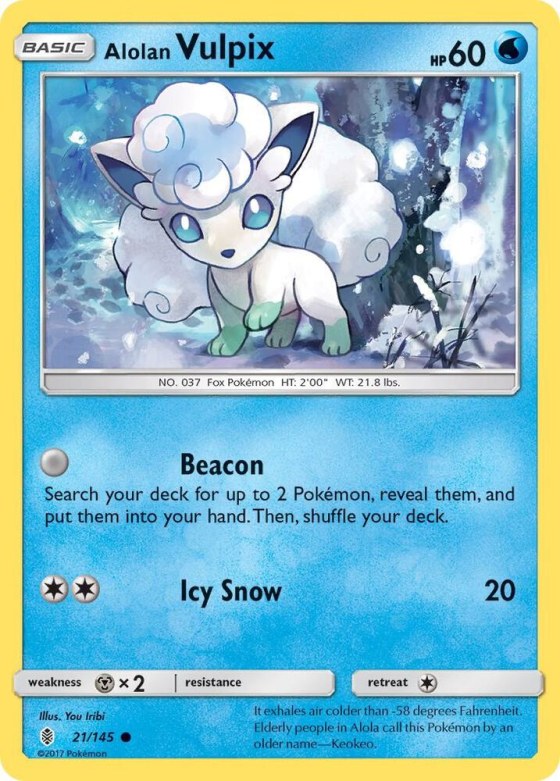 Alolan Vulpix - Reverse Holo