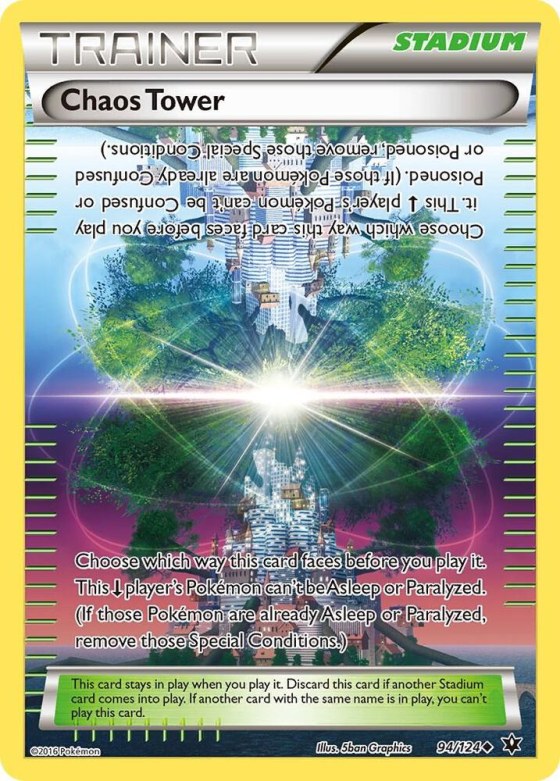 Chaos Tower - Reverse Holo