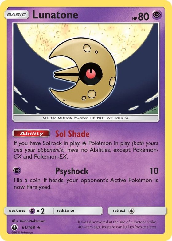 Lunatone - Holo