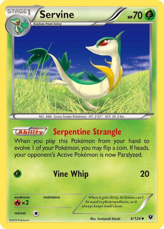 Servine - Reverse Holo