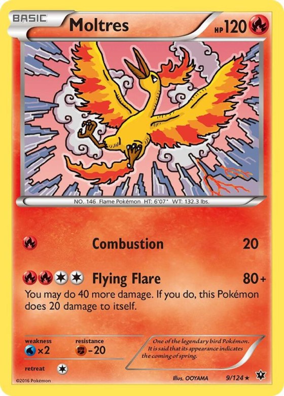 Moltres - Reverse Holo