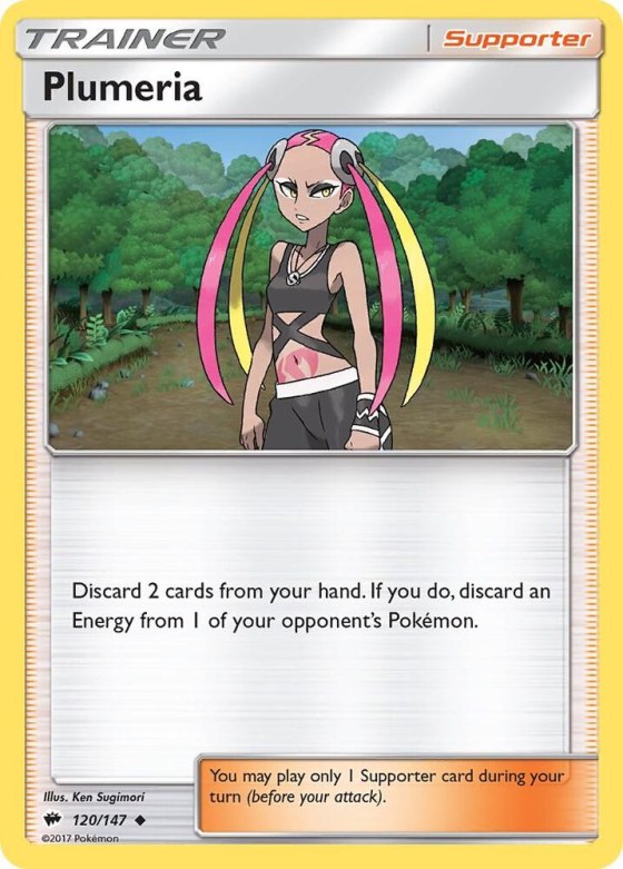 Plumeria - Reverse Holo