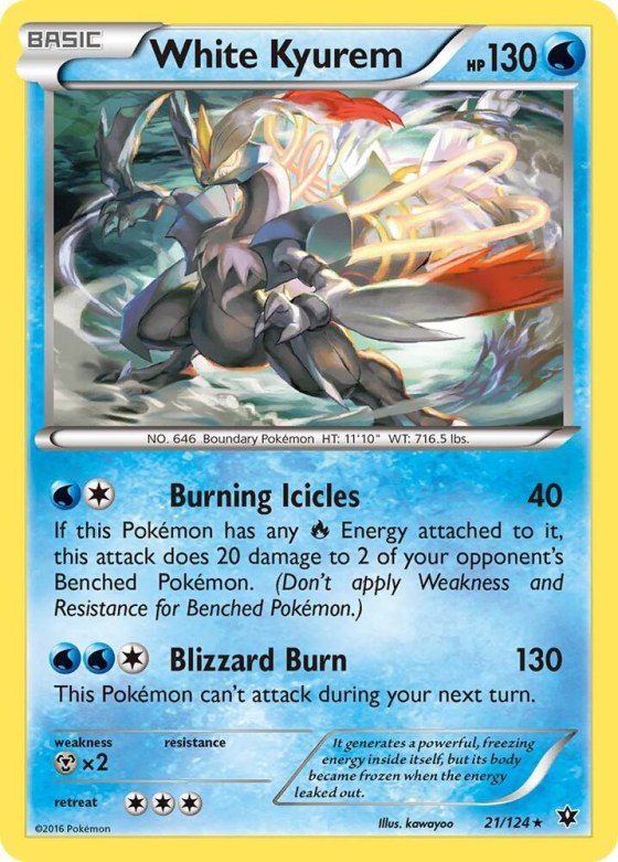 White Kyurem - Reverse Holo