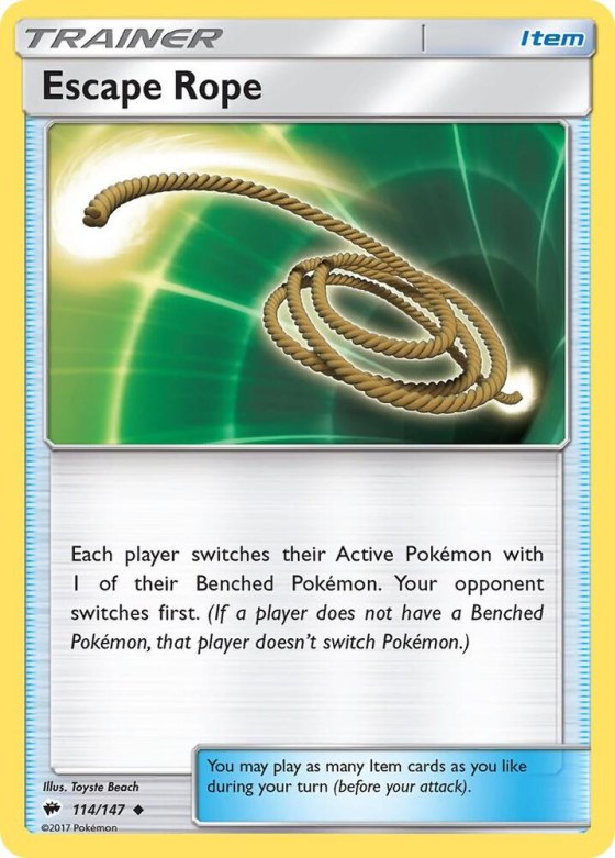 Escape Rope - Reverse Holo