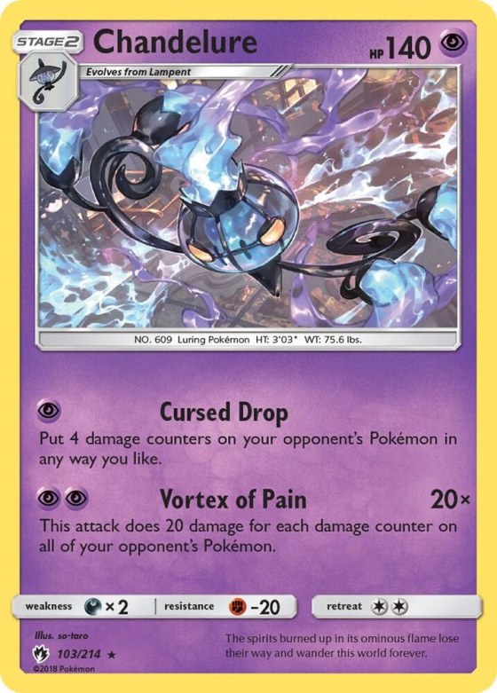 Chandelure - Holo