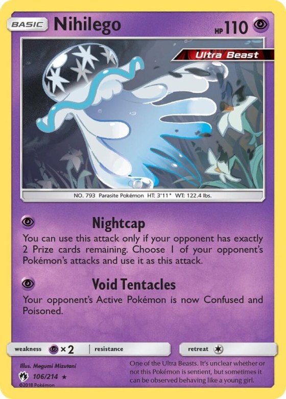 Nihilego - Reverse Holo