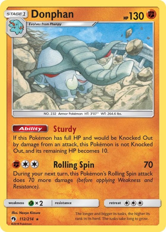 Donphan - Reverse Holo
