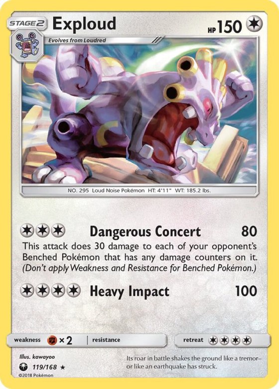 Exploud - Reverse Holo