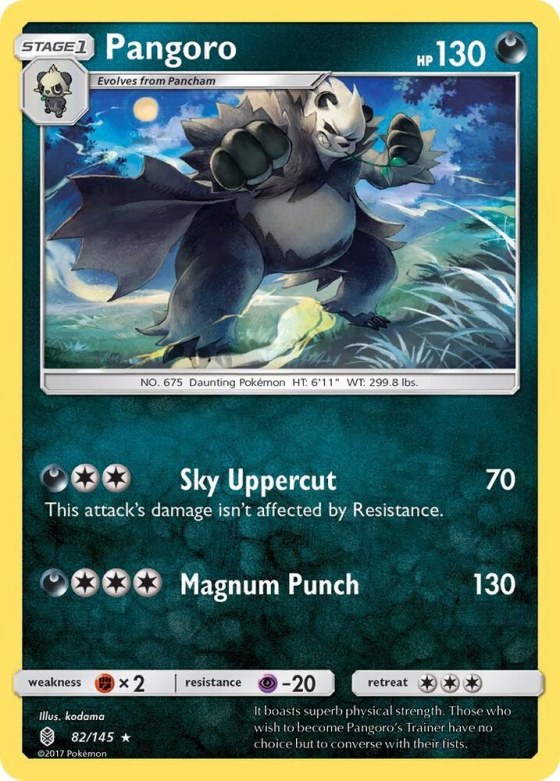 Pangoro - Reverse Holo