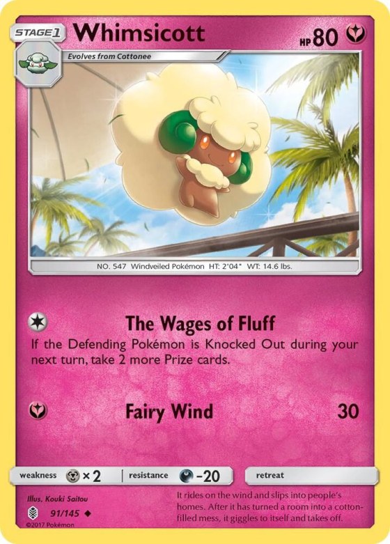 Whimsicott - Reverse Holo