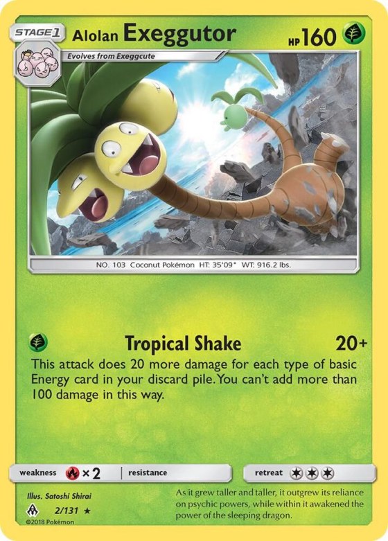 Alolan Exeggutor - Reverse Holo