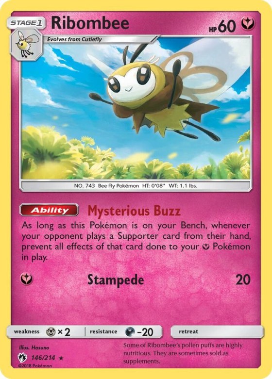 Ribombee - Reverse Holo
