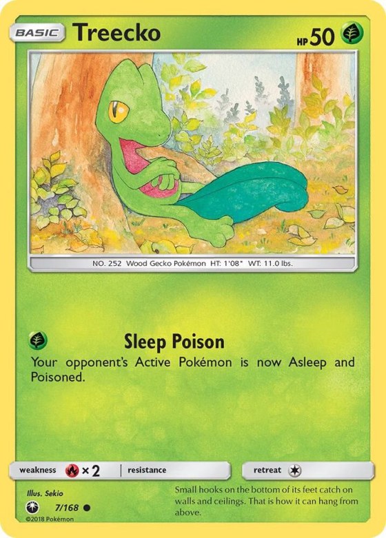 Treecko (7) - Reverse Holo