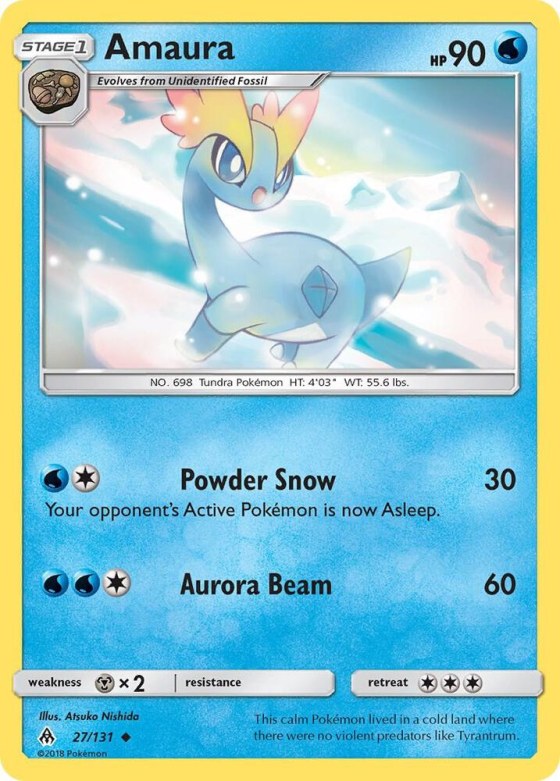 Amaura - Reverse Holo