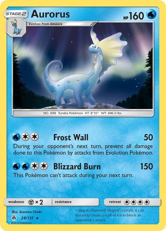 Aurorus - Reverse Holo
