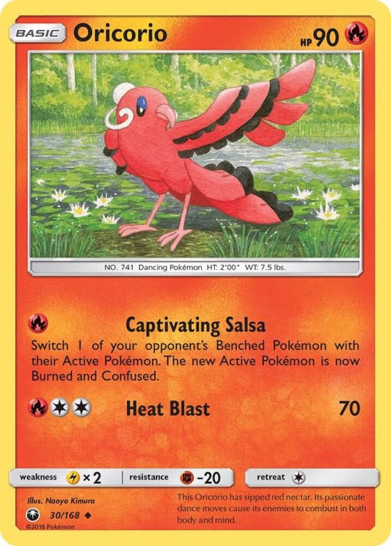 Oricorio (30) - Reverse Holo