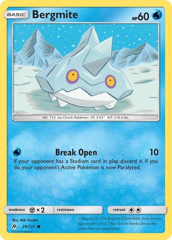 Bergmite - Reverse Holo