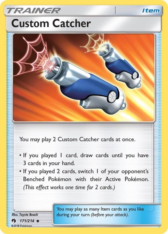 Custom Catcher - Reverse Holo