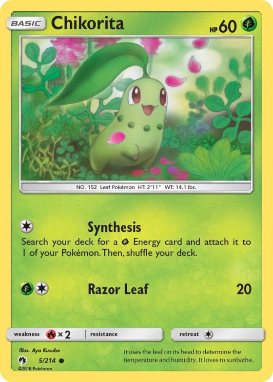 Chikorita (5) - Reverse Holo