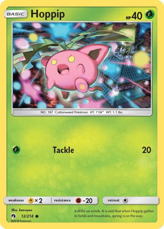 Hoppip (12) - Reverse Holo