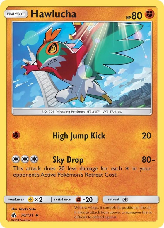 Hawlucha - Reverse Holo