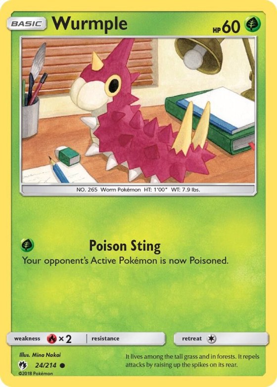 Wurmple (24) - Reverse Holo