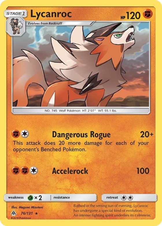 Lycanroc - Reverse Holo