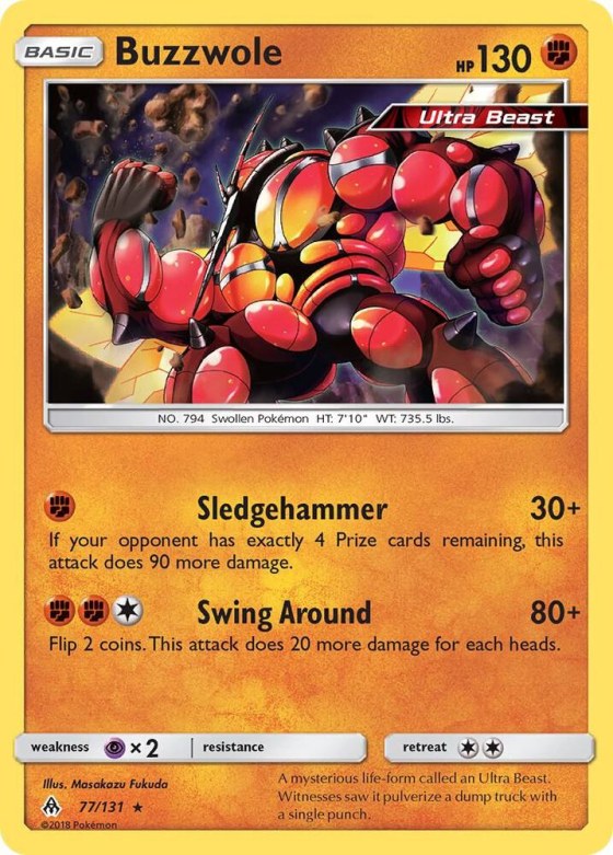 Buzzwole - Reverse Holo