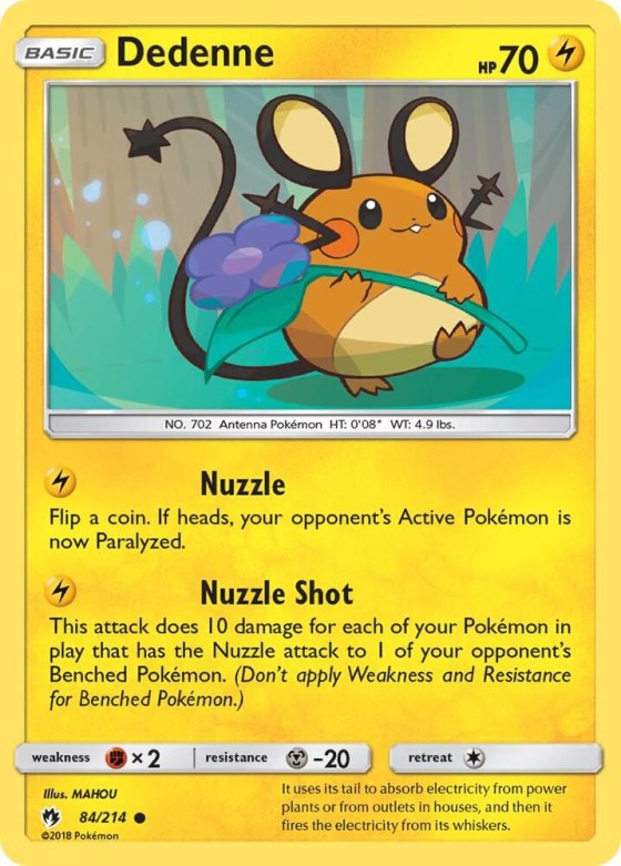 Dedenne (84) - Reverse Holo