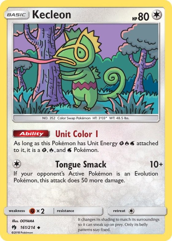Kecleon (161) - Reverse Holo