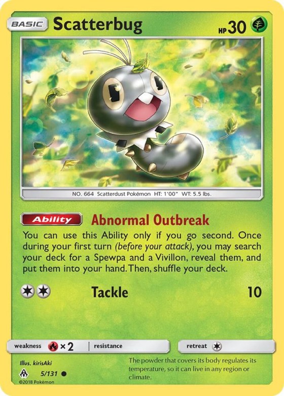 Scatterbug (5) - Reverse Holo