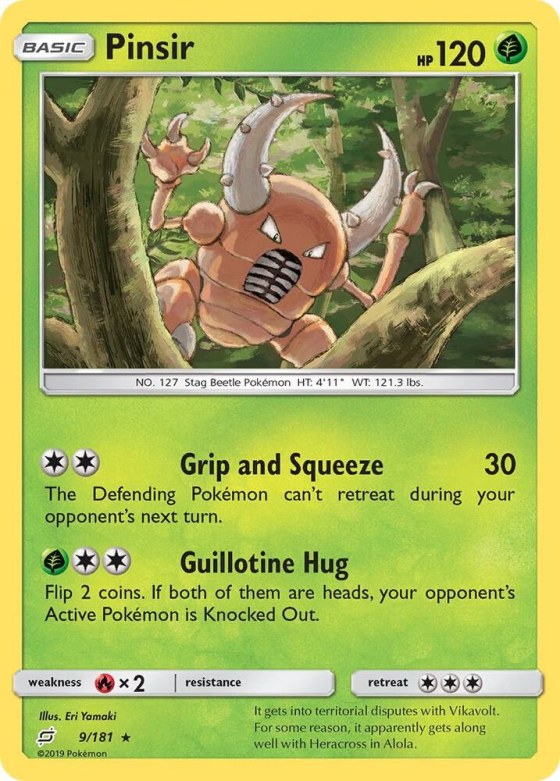 Pinsir - Reverse Holo