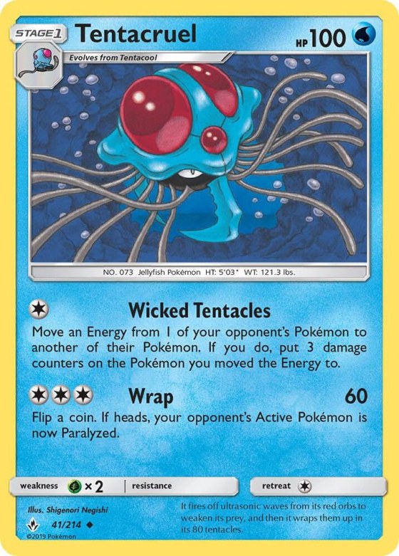 Tentacruel - Reverse Holo