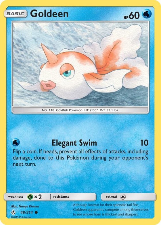 Goldeen - Reverse Holo