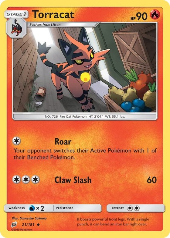 Torracat - Reverse Holo