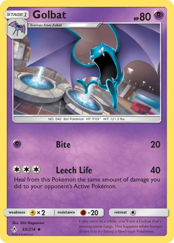 Golbat - Reverse Holo
