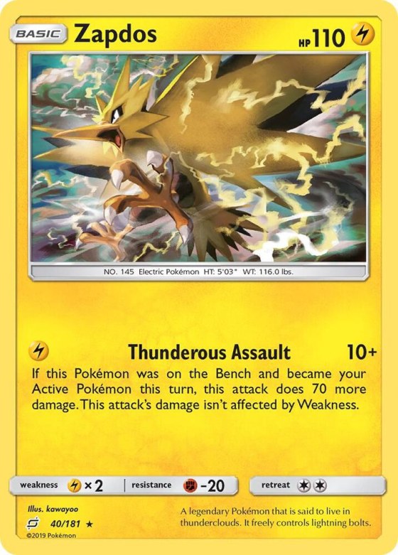 Zapdos - Holo