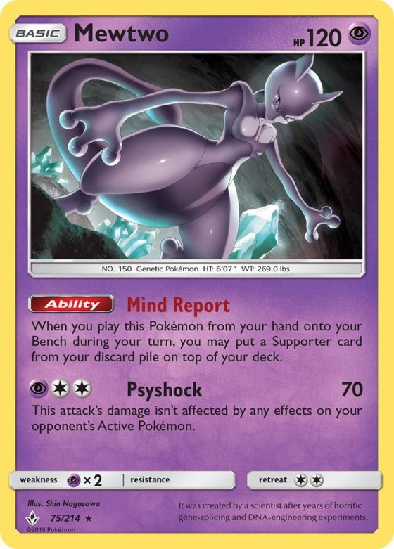 Mewtwo - Reverse Holo