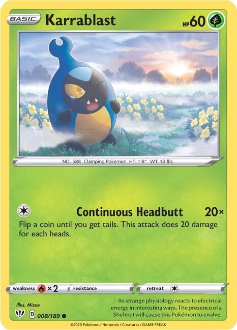 Karrablast - Reverse Holo