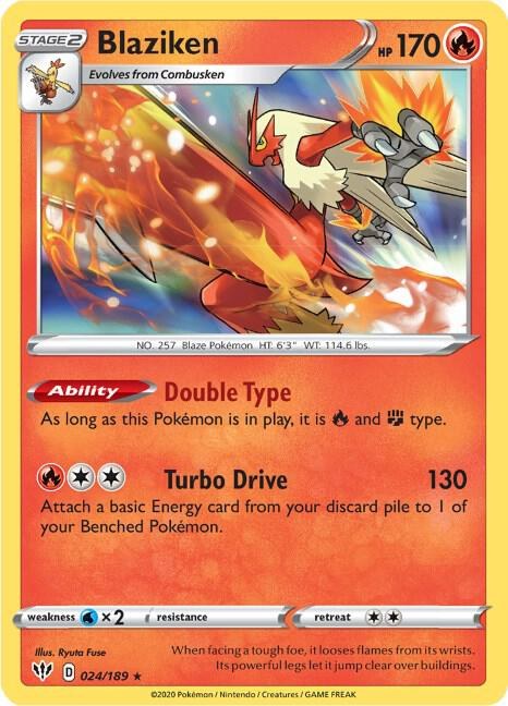 Blaziken - Reverse Holo