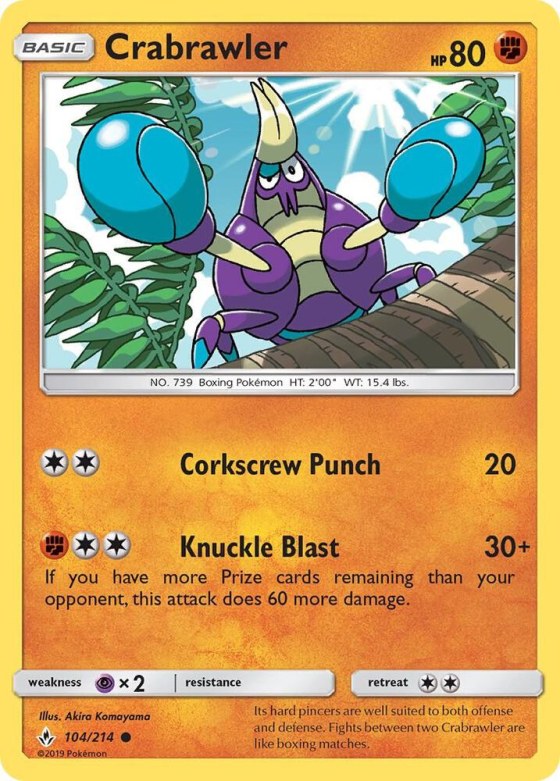 Crabrawler - Reverse Holo