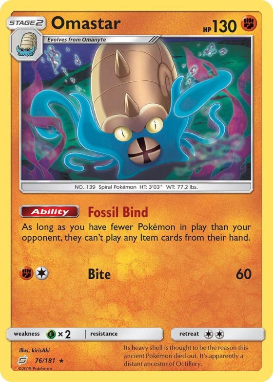 Omastar - Reverse Holo