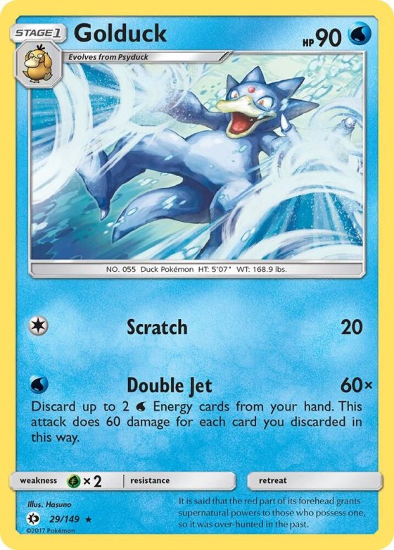 Golduck - Reverse Holo