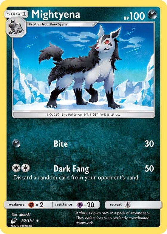Mightyena - Reverse Holo