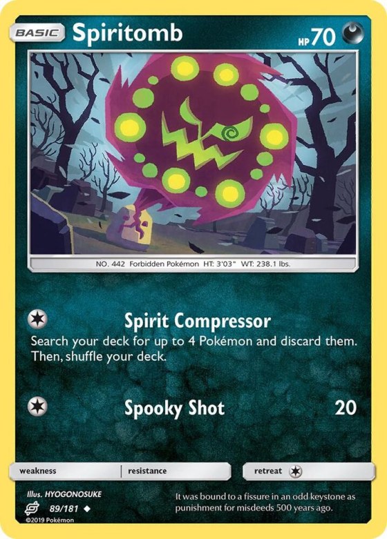 Spiritomb - Reverse Holo