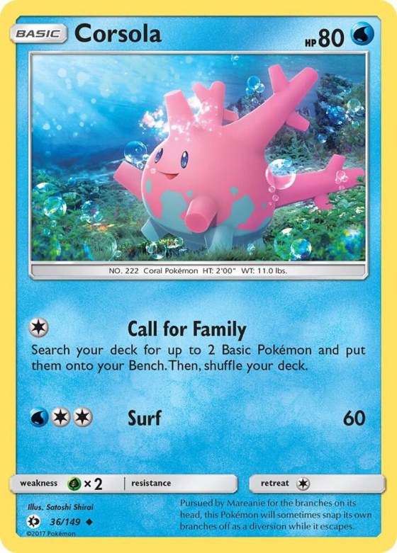 Corsola - Reverse Holo