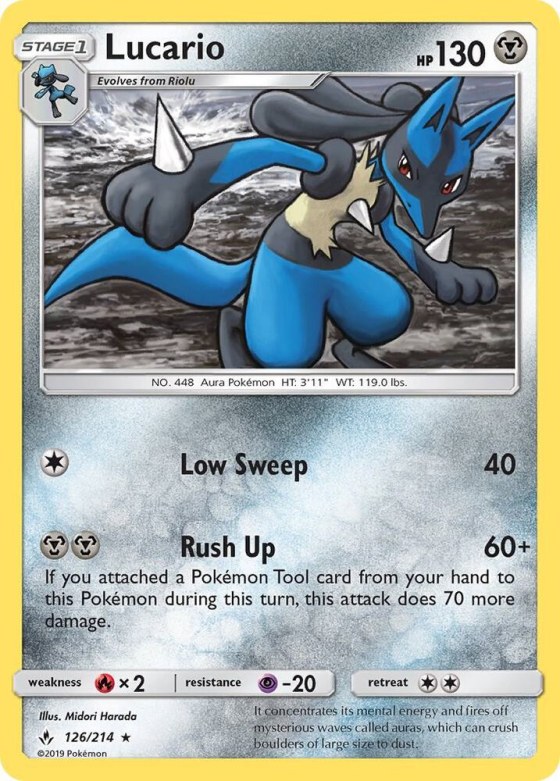 Lucario - Holo