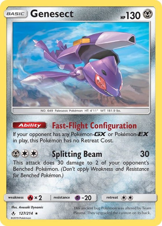 Genesect - Reverse Holo