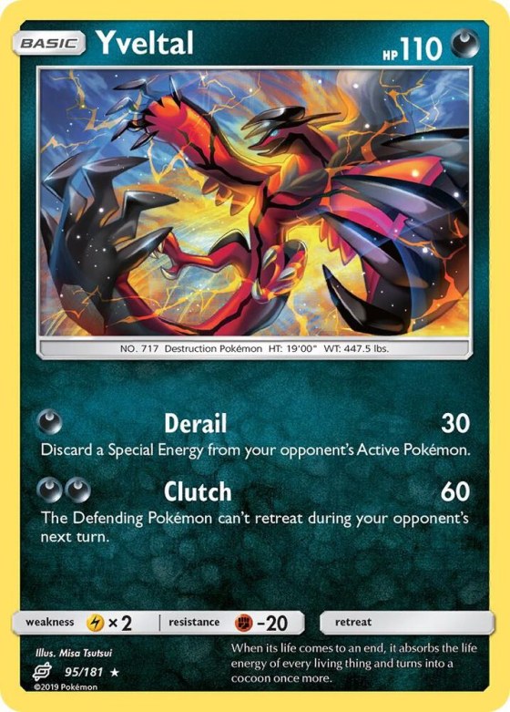 Yveltal - Reverse Holo